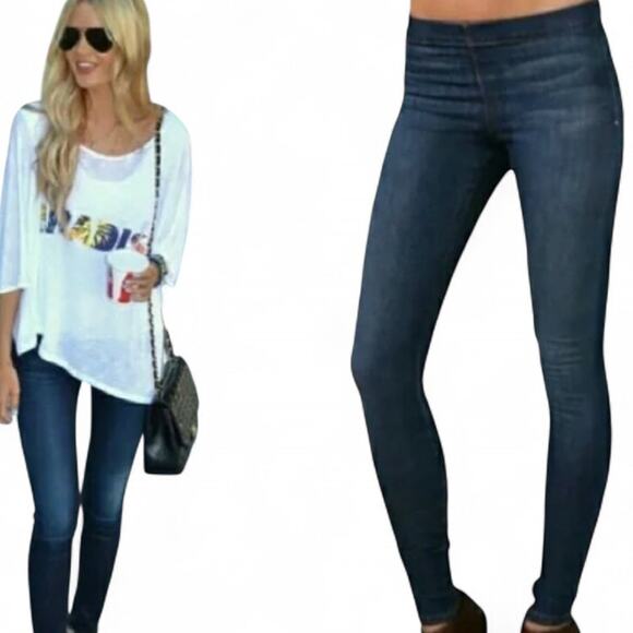 JOE'S JEANS "The Legging" Skinny Stretch Zipper Ankle - Size Small - Picture 11 of 11